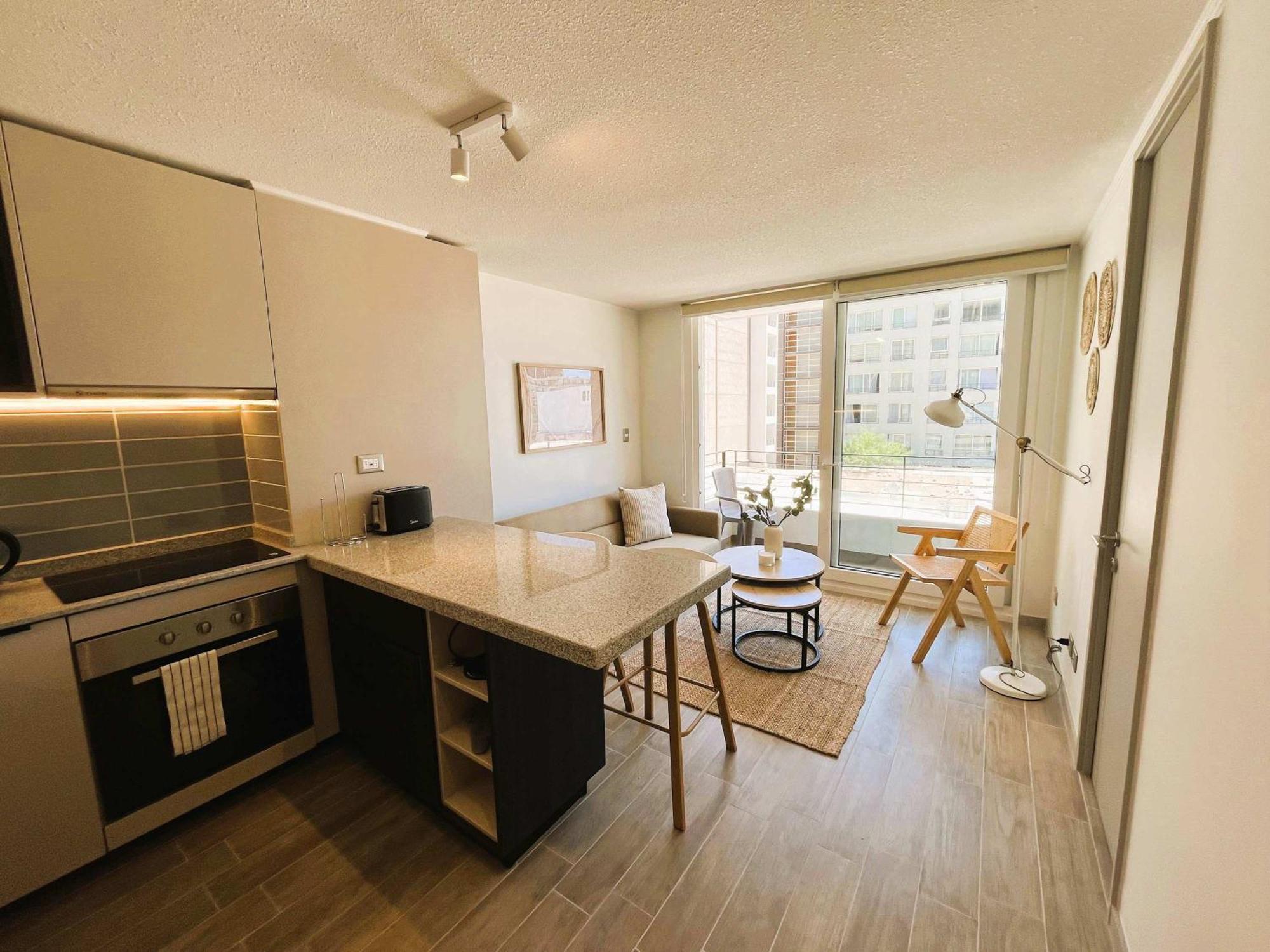 Apartamento Hom I 1 Depto A Estrenar 1d1b 2pax En *